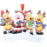 Christmas Tree Decoration Ornament - red / 1 / Family of 4