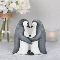 Penguin Partners for Life Ornament 11 cm - Black and White