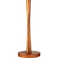 Kora Acacia Wood Kitchen Roll Holder - Brown