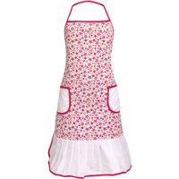 Red Daisy Apron - Red