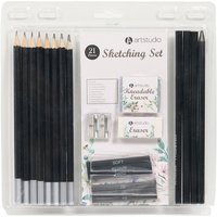 21 Piece Sketching Set