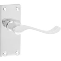 Venice Lever Handle Latch Set - Chrome