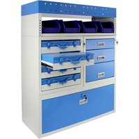 Storm Metal Van Racking - Blue