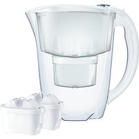 AQUAPHOR Amethyst Jug with 3 Maxfor plus Filters - White