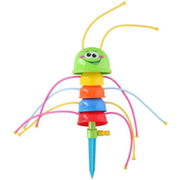 Caterpillar Outdoor Water Play Sprinkler For Kids - Green