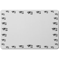 Eye Of Horus Placemat - Black