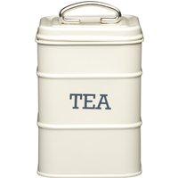 Living Nostalgia Antique Cream Tea Tin - Yellow