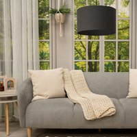 Reni Medium Drum Pendant Shade - Grey