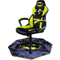 Subsonic, SUBSONIC DC Comics Batman Gaming Chair Mat - Grey & Yellow Subsonic, SUBSONIC DC Comics Batman Gaming Chair Mat - Grey & Yellow