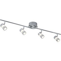 Fizz Four Light Bathroom Spotlight Bar - Chrome