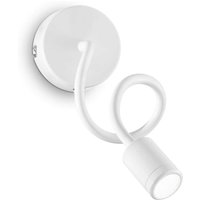 Focus LED 1 Light Reading Lamps - White