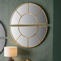 Art Deco Wall Mirror - Antique gold