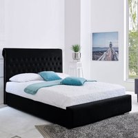 Berlin Bed Frame - Black / Small Double