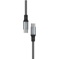 USB-C to USB-C 100W Charging Cable 2M Braided - Grey