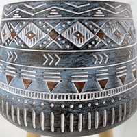 Luxury Indoor Planter Cachepot - Blue / 26cm