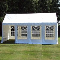 4 x 8m Extreme Heavy PVC Commercial Marquee - White