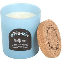 Beltane Orange Blossom Candle Ignite Passion Growth Vegan Hour Burn - Orange