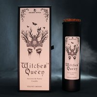 Ancient Witch Ritual Candle Witches' Queen Scent for Meditation Rituals - Black