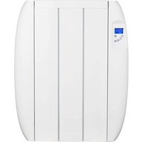 Electric Aluminium Panel Heater - White / 63cm / 65cm