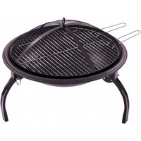 Oypla, 54cm Portable Folding Firepit Outdoor Garden Patio Heater BBQ Barbecue Grill Oypla, 54cm Portable Folding Firepit Outdoor Garden Patio Heater BBQ Barbecue Grill