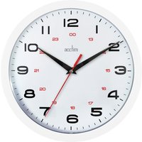 Aylesbury Office Wall Clock White - White
