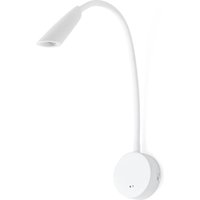 Boken LED Indoor Wall Light Reading Lamp - White