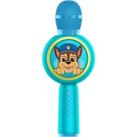 PAW Patrol Chase Karaoke Microphone and Wireless Speaker with LED lights - Blue