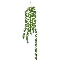 Leaf Design Artificial Hanging Plants - 70cm Hanging Pearls