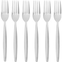 Stainless Steel Dinner Forks - Silver / 6