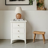 Edward Hopper Bedside Table - White / 13kg