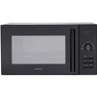 23L 900W Digital Solo Microwave Black - Black
