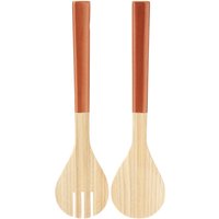 Kyoto Rose Gold Salad Servers - Gold
