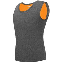 Winter Men's Thick Thermal Sleeveless Vest - Dark Grey / M / 62cm