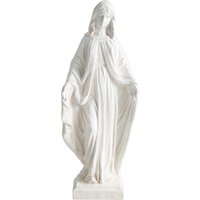 Lightweight Blessed Mother Mary Statue - White