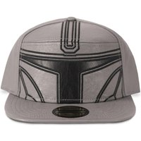 Star Wars, STAR WARS The Mandalorian Bounty Hunter Helmet Novelty Cap - Grey Star Wars, STAR WARS The Mandalorian Bounty Hunter Helmet Novelty Cap - Grey