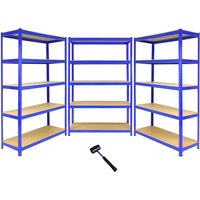 3 x T-Rax 1200mm x 450mm x 1800mm Blue - Blue