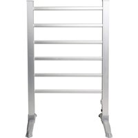 Electric Heated Clothes Airer With Dryer Rack - Silver