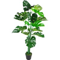 Monstera Large Artificial Plant - Green
