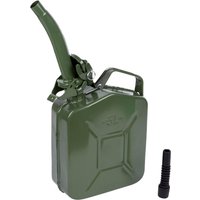Steel Jerry Can with Spout - 5L - Green