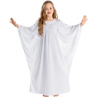 Girl's Heavenly Little Angel Costume - White / 128 (8-10y)