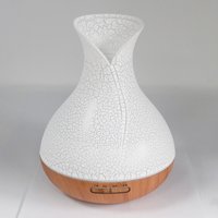 Palma Atomiser Shell Effect USB Colour Change LED Light Diffuser Ultrasonic - White