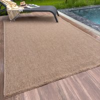 Nature Collection Diamond Outdoor Rug - Beige / 140 x 200 cm Rectangle
