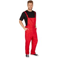 Unisex Dungarees - Red / M