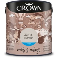 Crown Matt Breatheasy Emulsion Paint - Dash of Nutmeg