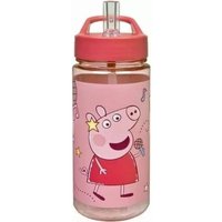 Official Peppa Pig Scooli Aero Water Bottle 500ML - Pink