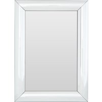 Templar Pewter Finish Iron Wall Mirror - Silver