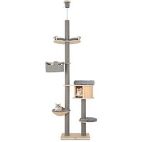 6-Tier Cat Climbing Tower - Grey