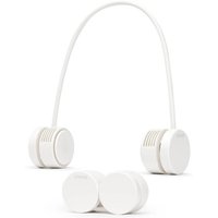 Livivo Neck Fan Hands-Free Portable Cooling Fan White - White