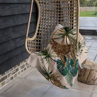 Tropical Cheetah Blanket - Green