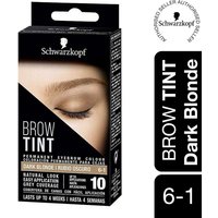 Schwarzkopf Brow Tint Professional Dark Blonde Permanent Eyebrow Dye Tinting Kit - DarkBlonde / 3cm / 0.04kg